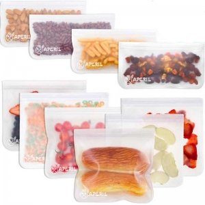 Sacchetti in silicone con chiusura a zip stagna