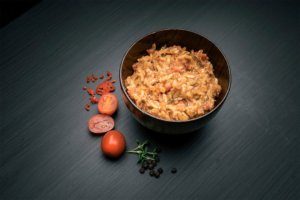 pulled pork con riso