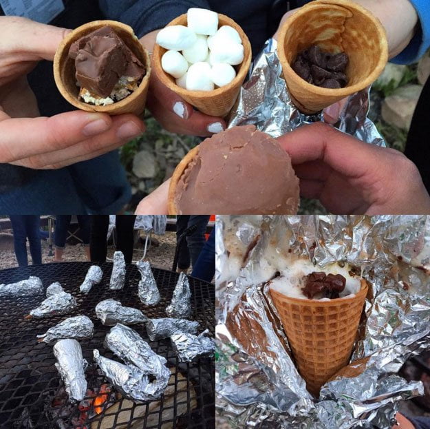 cono dolce marshmellow